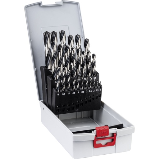 [599685] Bosch Pro Box 25 pcs. HSS PointTeQ, 1,013,0