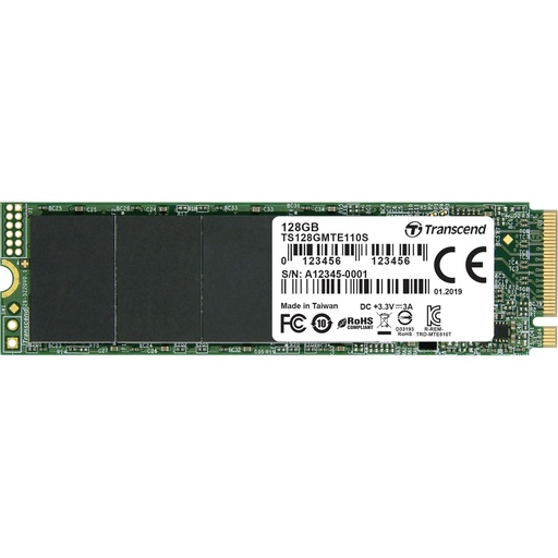 [494244] Transcend SSD MTE110S      128GB NVMe PCIe Gen3 x4