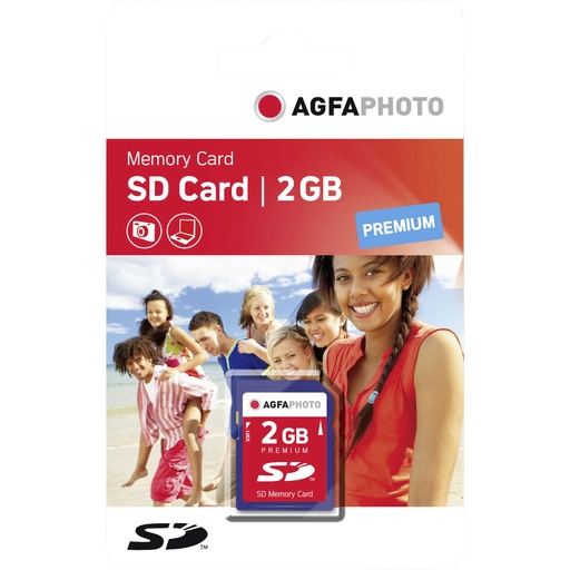 [136782] AgfaPhoto SD Card 2GB 133x Premium