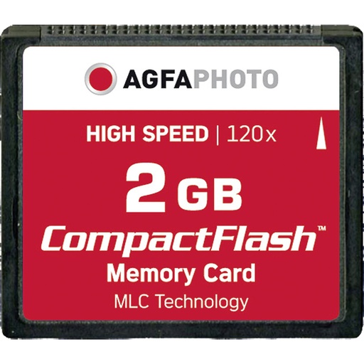 [368389] AgfaPhoto Compact Flash      2GB High Speed 120x MLC