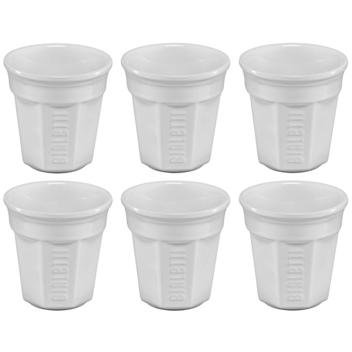 [552484] Bialetti Espresso cup Set white 6-pcs.
