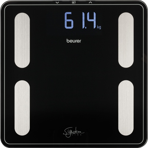 [641055] Beurer BF 400 black Glass Diagnostic Scales