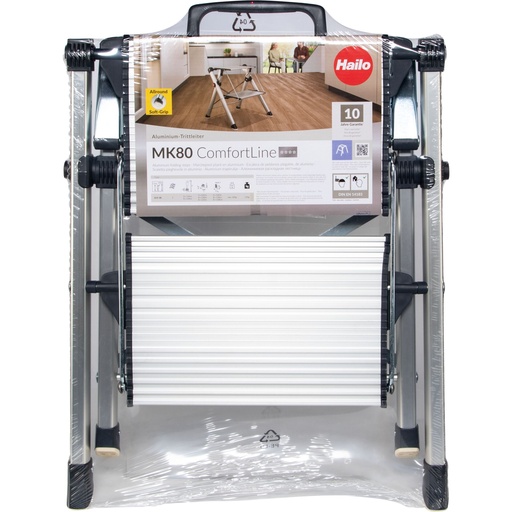 [244920] Hailo MK80 ComfortLine 2 Step Folding Step