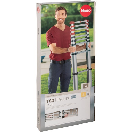 [245004] Hailo T80 FlexLine 13 Rung Ladder