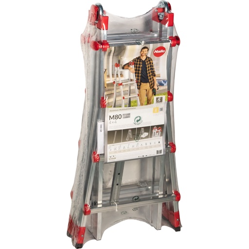 [245018] Hailo M80 4x4 Rung Ladder