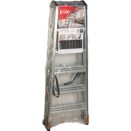 [245151] Hailo Master D100 2x6 Steps Double-Sided Stepladder