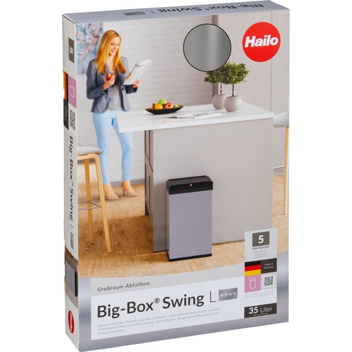[241259] Hailo Big-Box Swing L silver