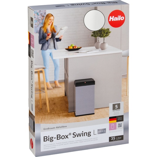 [241266] Hailo Big-Box Swing L white