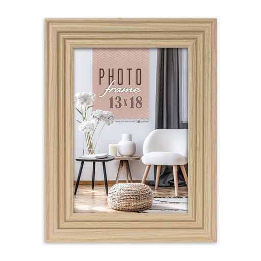 [245746] ZEP Munich Natural         13x18 Wood Frame AA757N