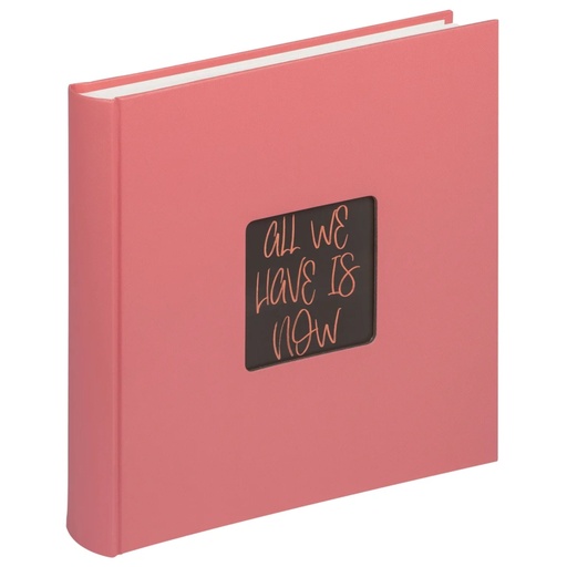 [246047] Walther Fun Living Coral   30x30 Album with 100 Pages   FA-208-LC