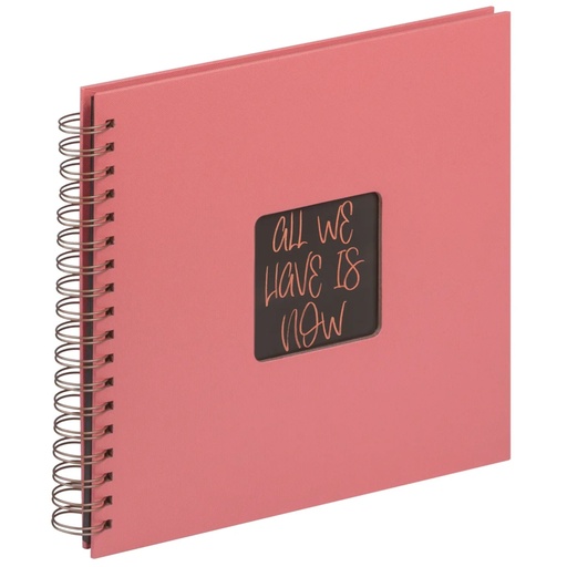 [246075] Walther Fun Living Coral   26x25 Album with 40 Pages    SA-108-LC