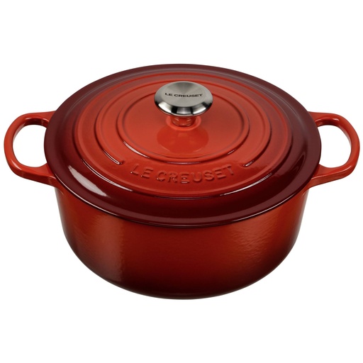 [556383] Le Creuset Signature Casserole round 26 cm Cerise
