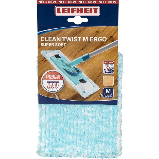 [845077] Leifheit Wiper Cover Clean Twist M Ergo super soft
