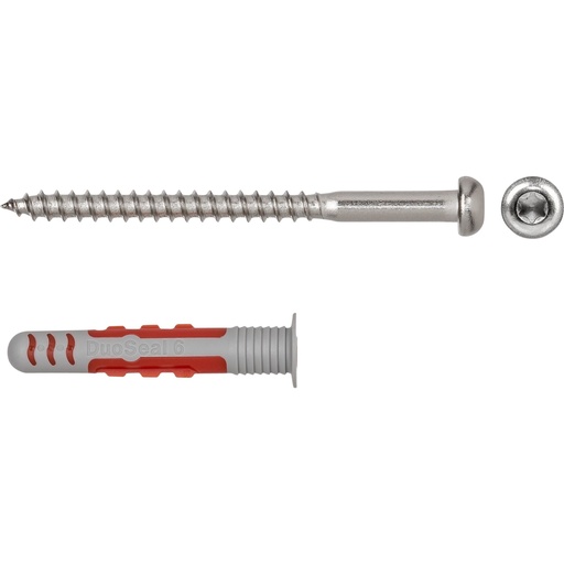 [610794] Fischer DuoSeal 6x38 S A2 50 pc.