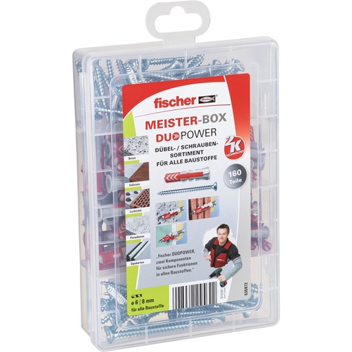 [640992] Fischer MeisterBox DuoPower + screws
