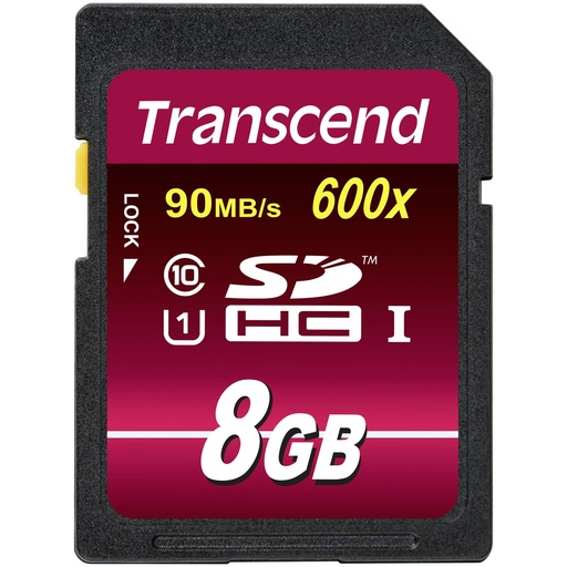 [569919] Transcend SDHC               8GB Class10 UHS-I 600x Ultimate