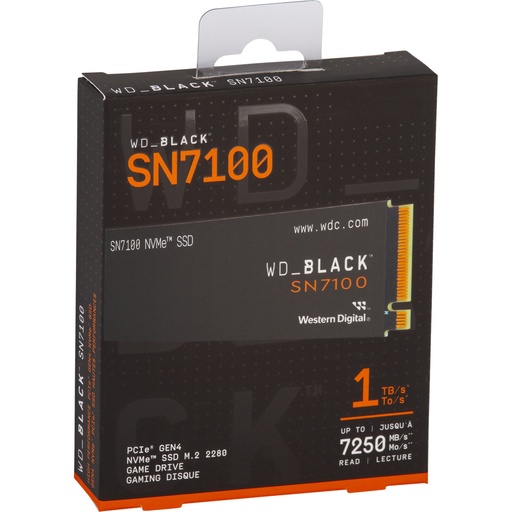 [193827] Western Digital Black SSD    1TB SN7100 NVMe          WDS100T4X0E