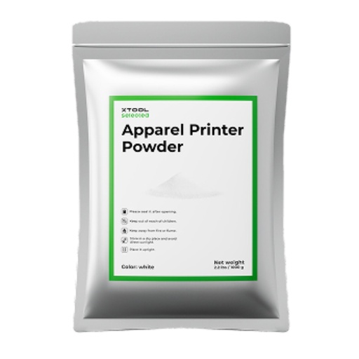 [250177] xTool Selected Apparel Printer Powder (1 kg)