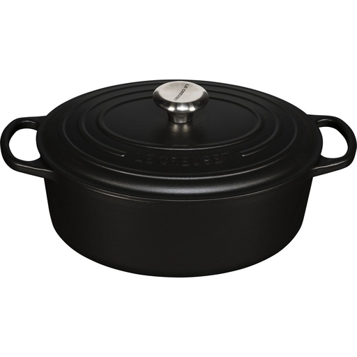 [556439] Le Creuset Signature Casserole oval 29 cm satin black