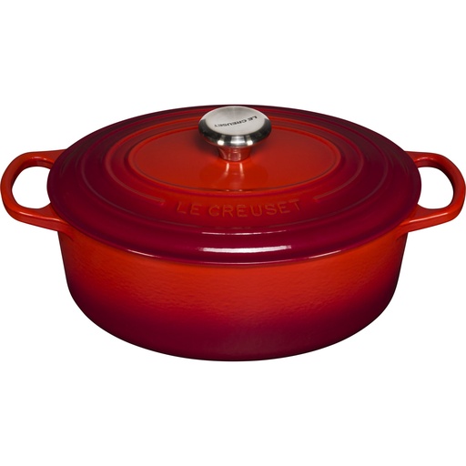 [556446] Le Creuset Signature Casserole oval 29 cm cerise