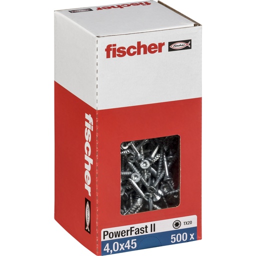 [835886] Fischer PowerFast II 4,0x45 SK TX TG blvz 500