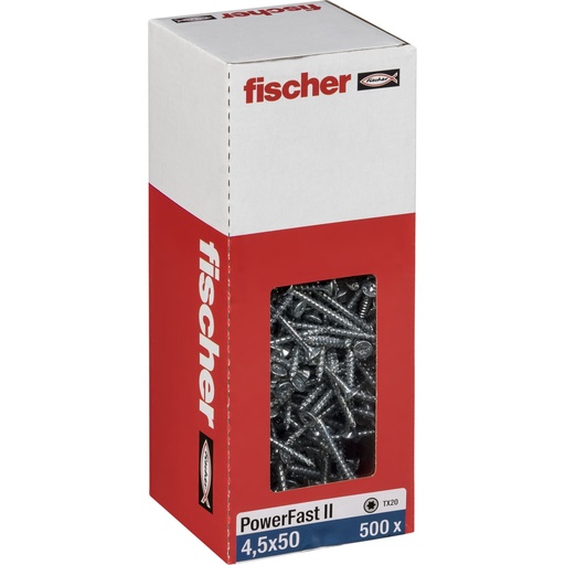 [835942] Fischer PowerFast II 4,5x50 SK TX VG blvz 500