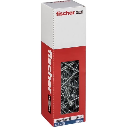 [835977] Fischer PowerFast II 4,5x70 SK TX TG blvz 500
