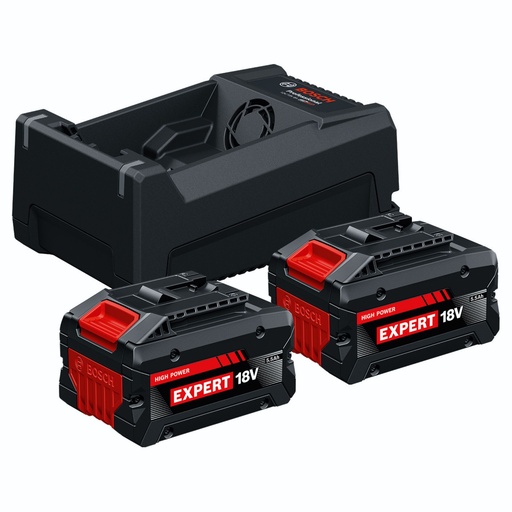 [253131] Bosch Starter-Set 2x EXBA18V-55 GAL12V/18V-80