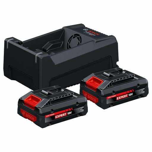 [253152] Bosch Starter-Set 2x EXBA18V-40 GAL 12V/18V-80