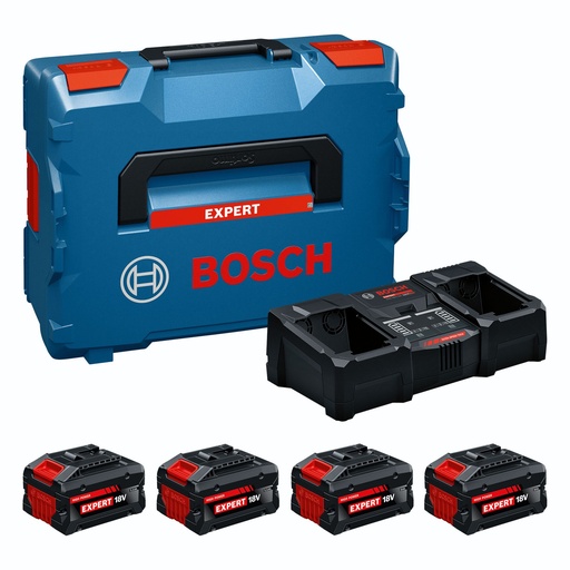 [253166] Bosch Starter-Set 2x EXBA18V-55 2x EXBA18V-80 + EXAL18V2-320