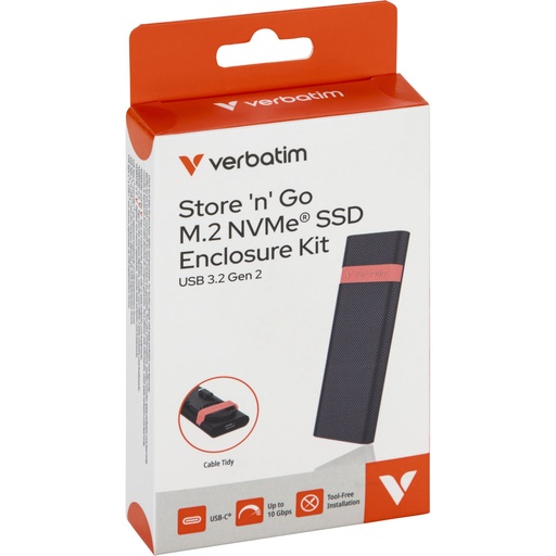 [239089] Verbatim Secure Enclosure Kit Keypad Access 2,5  USB 3.2 Gen 2