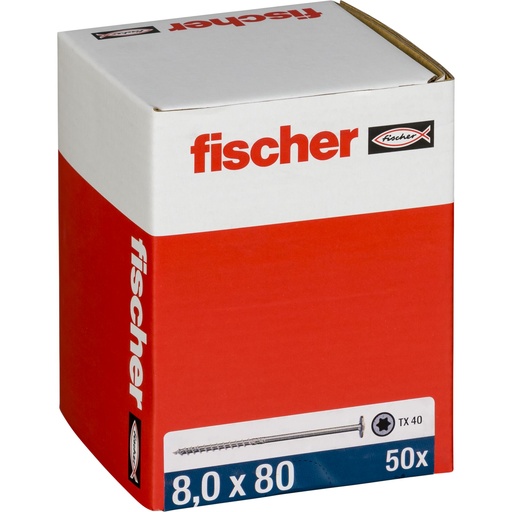 [881344] Fischer PowerFast II 8,0x80 TK TX TG blvz 50