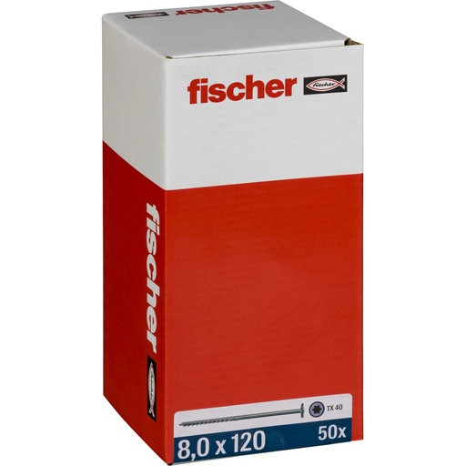 [881365] Fischer PowerFast II 8,0x120 TK TX TG blvz 50