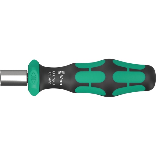 [872685] Wera 838 RA S Bitholding Screwdriver w.Ratchet func.1/4