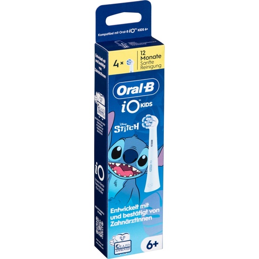 [251080] Oral-B iO Toothbrush Heads Kids Stitch 4pcs