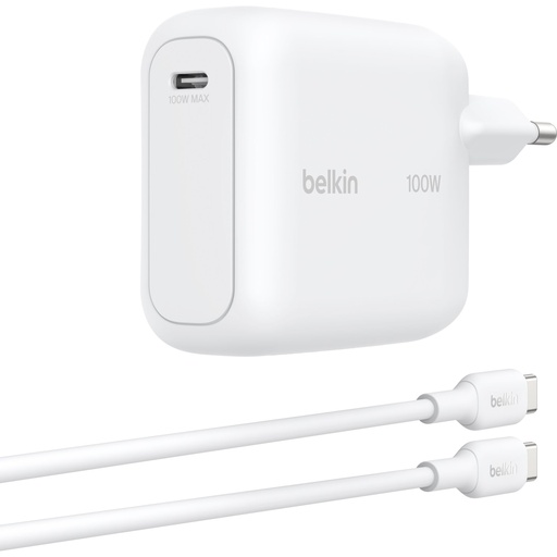 [261069] Belkin BOOST Charge 100W USB-C GAN Charg,1.5m K WCH024kq1.5WHB6