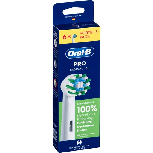 [223094] Oral-B Toothbrush Heads Pro CrossAction 6 pcs.