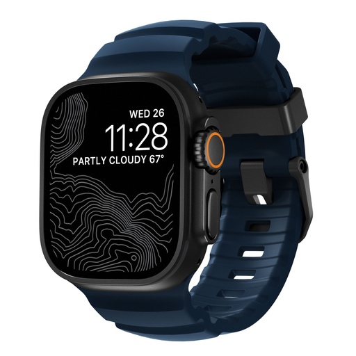 [123295] Nomad Rocky Point Band 42/44/45/ 49mm Atlantic Connector Black