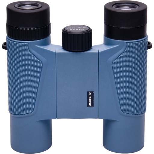 [262518] Braun Binocular Scouty  10x25 taubenblau