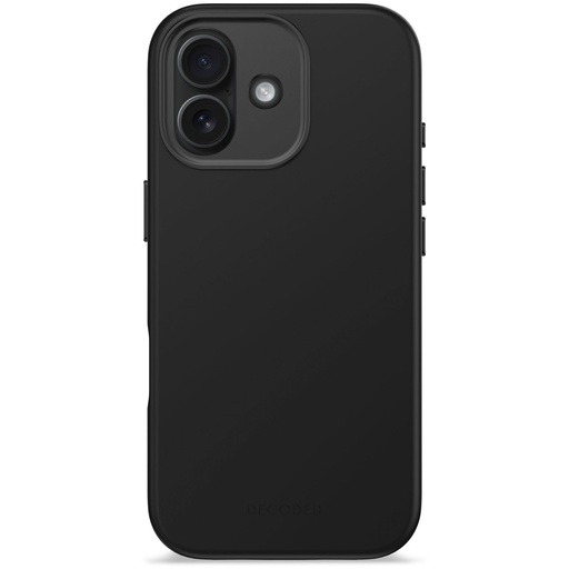 [178280] Decoded AntiMicrobial Silicone Backcover iPhone 17 Phantom Blk