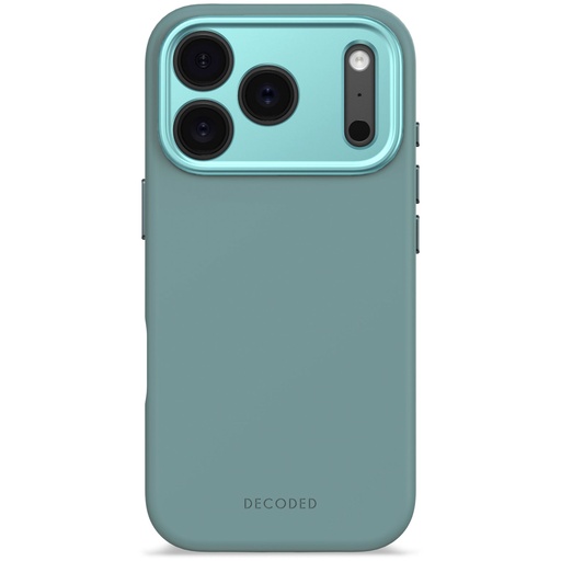 [178413] Decoded AntiMicrobial Silicone Backcover iP 17 Pro  Retro Blue