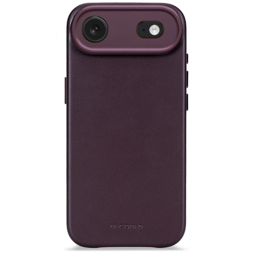 [178574] Decoded Leather Backcover iPhone 17 Air Dark Ruby