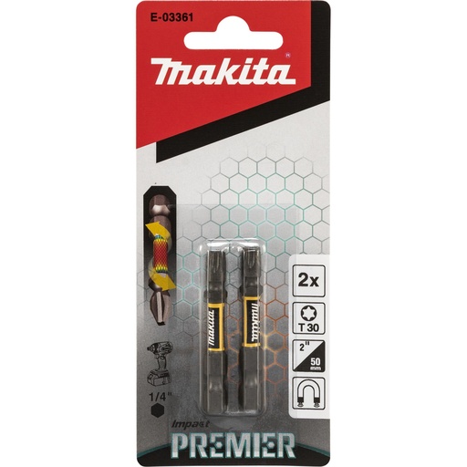 [144442] Makita Torsion Bit T30-50 2Stk