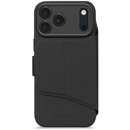 [178728] Decoded Silicone Detachable Wallet iP 17 Pro Max Black