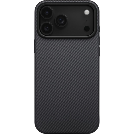 [185469] Pitaka Aramid UltraGuard Case iPhone 17 Pro Black/Grey Twill