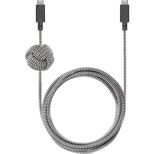 [176110] Native Union Anchor Cable USB-C to USB-C 3m Zebra