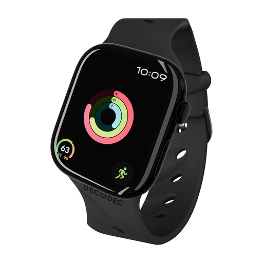 [190670] Decoded Silicone Ares Splice Strap 40/42mm Black