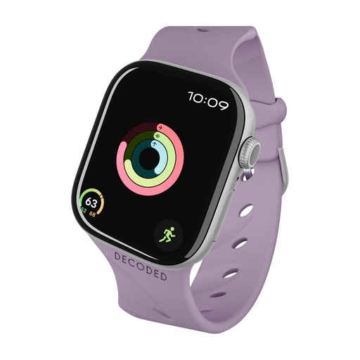 [190684] Decoded Silicone Ares Splice Strap 40/42mm Purple Haze