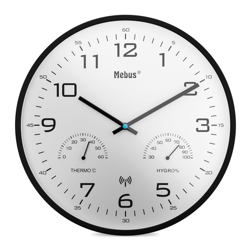 [254090] Mebus 52840 Funk Wanduhr