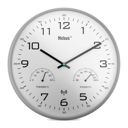 [254104] Mebus 52842 Funk Wanduhr